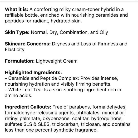 BNIB LANEIGE CREAM SKIN CERAPEPTIDE TM
TONER & MOISTURIZER TONIQUE & HYDRATANT - Picture 10 of 10